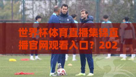 世界杯体育直播集锦直播官网观看入口?2026观赛指南来啦!