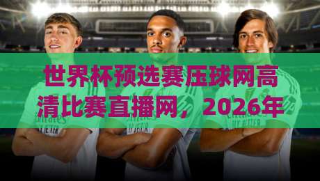 世界杯预选赛压球网高清比赛直播网,2026年看球新姿势?(关键词+内容)
