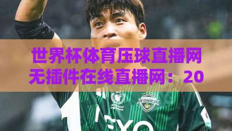 世界杯体育压球直播网无插件在线直播网：2026年看球新姿势，实测五大隐藏功能与避坑指南