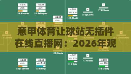 意甲体育让球站无插件在线直播网：2026年观赛新选择，告别卡顿与延迟