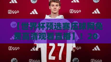 【世界杯预选赛压球网免费高清观看直播】!2026年球迷必备的三大观赛技巧
