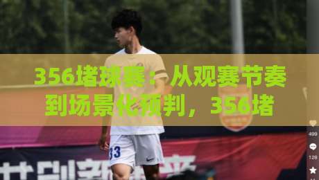 356堵球赛：从观赛节奏到场景化预判，356堵球赛如何提升你的赛事阅读力？-今日最新外围下球站视频半全场动画水位精彩片段流畅
