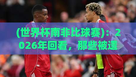 (世界杯南非比球赛):2026年回看,那些被遗忘的细节与新视角 (世界杯南非比球赛):2026年回看,那些被遗忘的细节与新视角