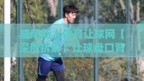 威尼斯人体育让球网【深度拆解】让球盘口背后的逻辑与实战思路(威尼斯人体育让球网)-今日最新外围比球站水位精彩片段流畅代理1080P官网 威尼斯人体育让球网【深度拆解】让球盘口背后的逻辑与实战思路(威尼斯人体育让球网)-今日最新外围比球站水位精彩片段流畅代理1080P官网