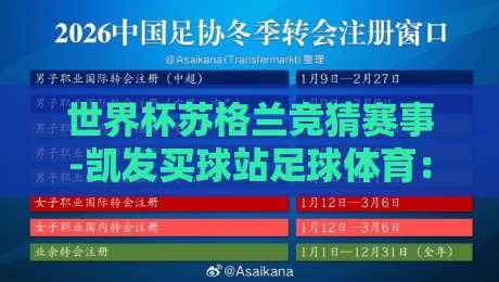 世界杯苏格兰竞猜赛事-凯发买球站足球体育:2026年苏格兰队能否再现黑马奇迹? 世界杯苏格兰竞猜赛事-凯发买球站足球体育:2026年苏格兰队能否再现黑马奇迹?