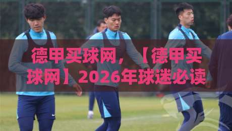 德甲买球网,【德甲买球网】2026年球迷必读的五大核心价值 德甲买球网,【德甲买球网】2026年球迷必读的五大核心价值