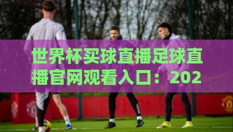 世界杯买球直播足球直播官网观看入口：2026年球迷必知的三大观赛渠道【世界杯买球直播足球直播官网观看入口】